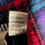 Element Plaid Blue & Purple Women's Flannel Button Down Shirt Size Small Photo 8