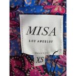 MISA Los Angeles MISA Floral Print Ruffle Tiered Mini Dress XS/S Blue Pink ‼️SAMPLE DRESS‼️ Photo 7
