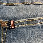 U.S. Polo Assn. women’s (Juniors) Light Wash Distressed Scuffed Shorts Size 11/12‎ Photo 2