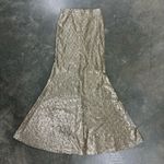 Line and Dot  Sequence Shimmery Trumpet maxi skirt XS Photo 0