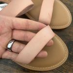 Old Navy 🦋 Women's Blush Sandals Slide On Neutral Casual Summer 9 Photo 4