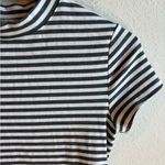 Free People  Beach Mini Striped Mock Neck Dress Size Small SUPER CUTE! Photo 2