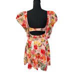 For Love & Lemons NWT! Dascha Puff Sleeve Floral Mini Dress - Size Medium Photo 11