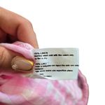 frankie's bikinis  Lou Linen Gingham Shorts in Pink Picnic Size: S Photo 6