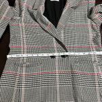ANINE BING  Glen Plaid Double Breasted Blazer Sz Medium Scandi Chic Boss * Flaw * Photo 8