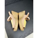 NEW Naguisa Ruca Wedge Espadrilles MSRP $228 Anthropologie Womens Size‎ 41 US 11 Yellow Photo 4
