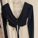 Tiger Mist  Wrap Crop Top Photo 0