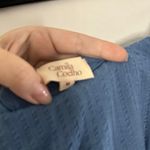 Camila Coelho  Claudia Midi Dress Blue Size Medium Photo 4