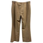 Ralph Lauren Women’s Beige/Camel Herringbone Wool Pants, trousers, Size 12P Photo 6