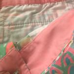 Lilly Pulitzer Barclay Cuffed Board Short Sz. 0 Bright Paisley Pink Green Blue Photo 3