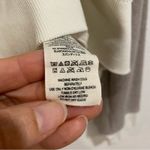 Free People  Cream Colorblock Quarter Zip Sweater Sz S Photo 7