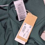 Adidas Womens Light Support Workout Longline Sports Bra Top Primegreen L NWT Photo 4