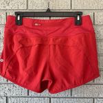Lululemon Run Times Short II *4" Persian Red Size 6 Photo 5