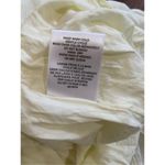 altar’d state pale yellow flare high neck tie dress size M Yellow Size M Photo 6