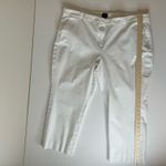 J.Crew Womens Kallie Straight Leg Pant in White Sz 22 Office Neutral Minimalist Photo 11