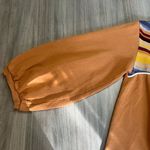 ZARA Trafaluc striped sweatshirt with brown sleeves Photo 5