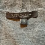 The Comfy RETRO-ology Women’s Size XL Gray Open Cardigan Lightweight Casual‎  Photo 5