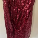 Lulus Sparkling Burgundy Sequin Mini Dress Photo 3