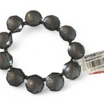 Macy's Large Crystal Beaded‎ Stretchy Bracelet Photo 0