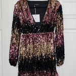 Kittenish Ombré Sequined Dress Photo 0