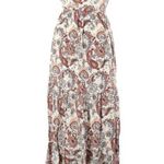 Rachel Zoe NEW Womens Sleeveless Paisley Floral Print Boho Maxi Dress Size 2 Photo 1