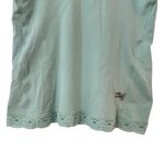 D&G  Vintage Dead-stock Y2K M Silk‎ Lace Trim Sleeveless V-Neck Cami Pale Green Photo 3