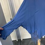 XCVI Mindset by  Blue Dolman Fringe Lagonlook Boho Minimalist Top Photo 4