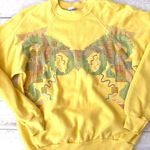 Tultex Women’s L/G Sweatsuit Matching Set Sweatpants Yellow Sweatshirt Pants Set Large Photo 1