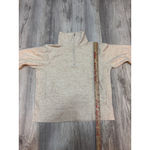 Nike  Women's Beige Size Small Speckled Knit Quarter Zip‎ Pullover Sweatshirt Photo 4