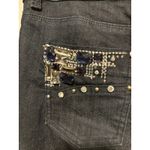 Chico's  Platinum Dark Wash Denim Jean Embellished Jacket Pant Lot 2 XS/S Photo 9