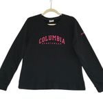 Columbia Trek Graphic Pullover Women M Black/Pink Everyday Travel Outdoor Sporty Photo 2