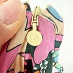 Celia B Retro Floral Maxi Dress Size XS Spaghetti Strap Vibrant Colorful Pink Photo 7