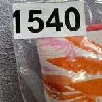 Terra & Sky ‎ Button Linen Blend Short Sleeve Shirt Womens 2X (20W-22W) Tropical Photo 8