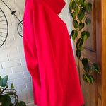 Cyrus Red Cowl Neck Hi Low Sweater Photo 1