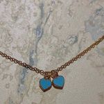 Dainty Heart Necklace Gold Photo 0