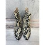 Steve Madden  Size 6 Jain Snakeskin‎ Print Ankle Booties Block Heel Pointed Toe Photo 1