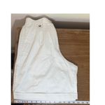 SweetBriar Women's White High Waist Pleated Bermuda‎ Shorts Vintage Grandmacore Size 10 Photo 3