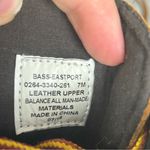 G.H Bass Eastport Leather Duckbill Lace Up Boots Size 7 Blue Photo 8