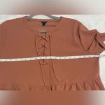 Ann Taylor  Loft Polyester Spandex short sleeve shirt/blouse. Size Large … Photo 5