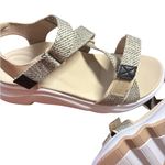 Aetrex  Beige Sandals with Adjustable Straps Photo 3