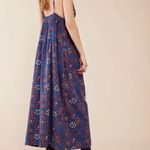 Free People NEW  All the Jewels blue floral beaded maxi dress Photo 1