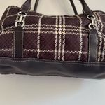 Croft & Barrow Brown plaid baguette Women's shoulder bag Photo 13