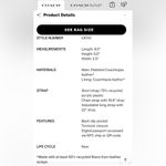 Coach NWT  Coachtopia Leather Micro Wavy Dinky Bag n Black Photo 2