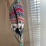 Womens Tapestry Purse/tote handbag, PORTUGAL Acores Running of The Bulls Boho Red Photo 6