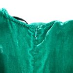 RHODE Mini Velvet Pia Dress in Green, Size US 0 Green Photo 7