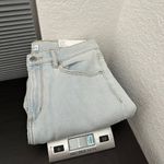 NWT Ann Taylor LOFT Light Wash Frayed Hem High Rise The Skinny Jeans Size 28 Blue Photo 14