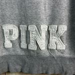 PINK - Victoria's Secret  Light Gray Zip-Up Hoodie Y2K Photo 6