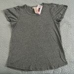 Philosophy tee Shirt Top Blouse Flutter Sleeve Small Grey Photo 0