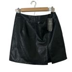 LIONESS faux leather mini skirt NWT Photo 0