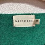 Dreamers  Emerald Green V-Neck Sweater oversized L Photo 3